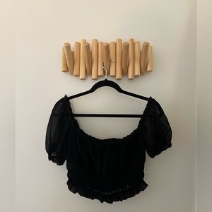 Forever, 21 black crop top